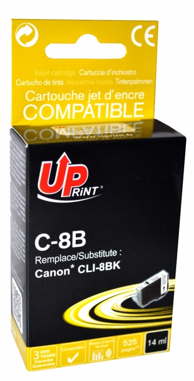 Cartouche compatible CANON CLI-8BK noir