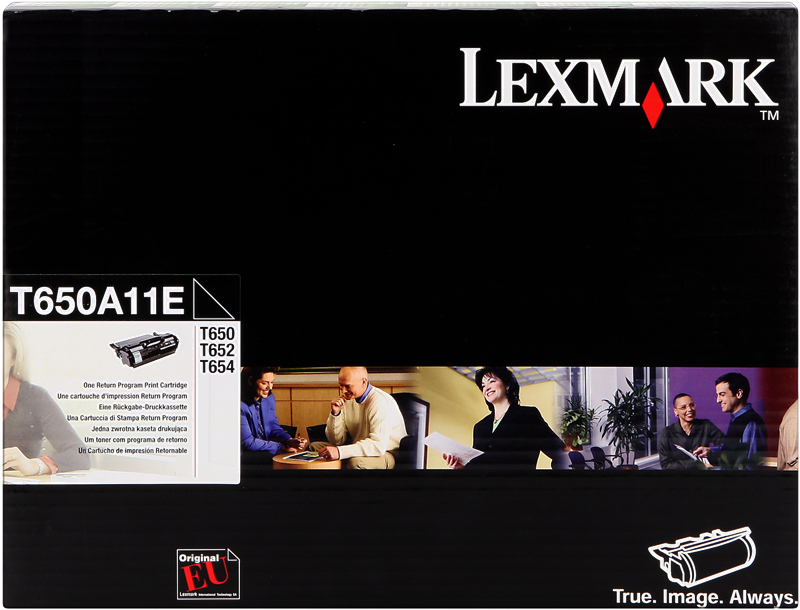 Lexmark toner T650A11E noir