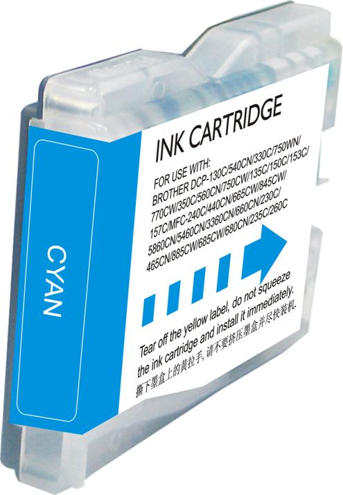 Cartouche compatible BROTHER LC1000 cyan