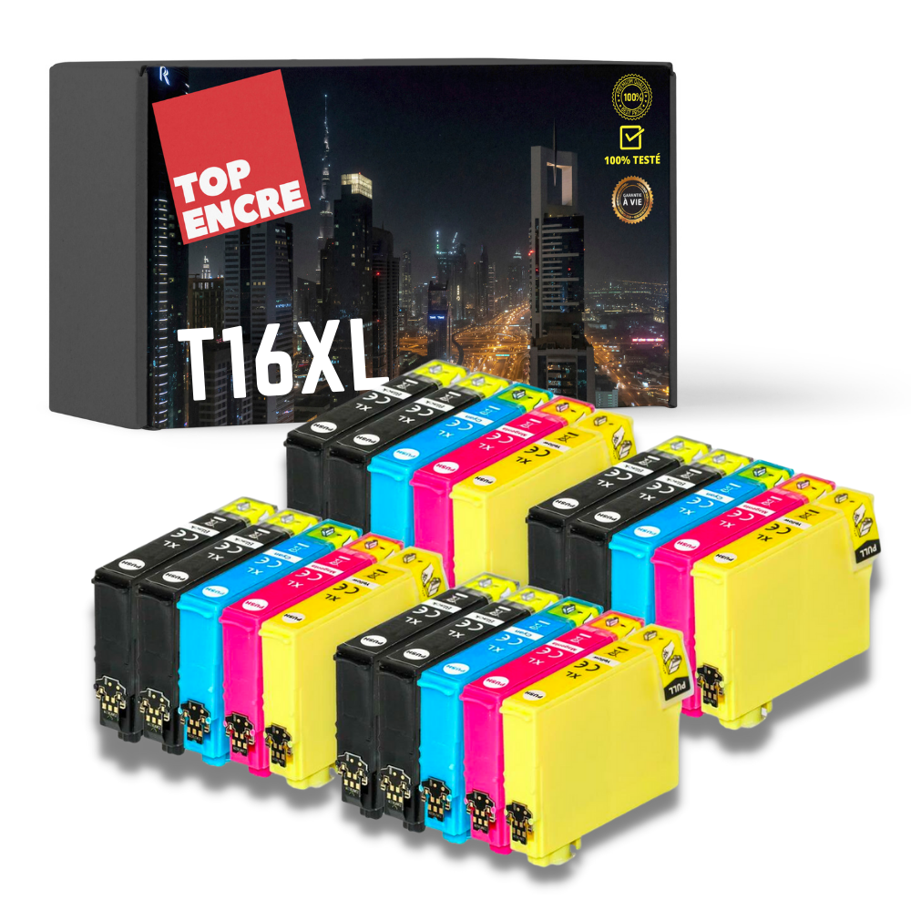 Pack 20 cartouches compatibles EPSON T16XL