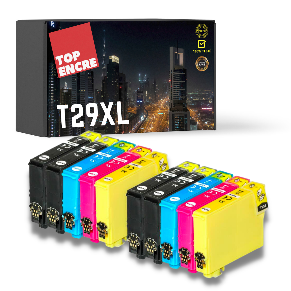 Pack 10 cartouches compatibles EPSON T29XL