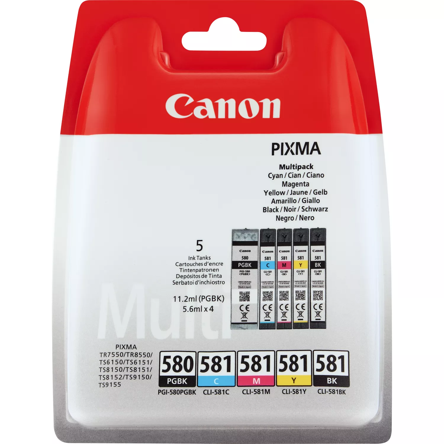 Canon MultiPack PGI-580 + CLI-581
