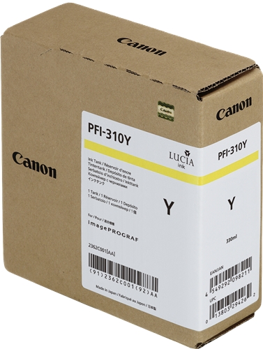 Canon Cartouche encre PFI-310y (2362C001) Jaune