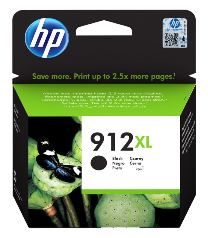 HP Cartouche encre 912 XL (3YL84AE) noir