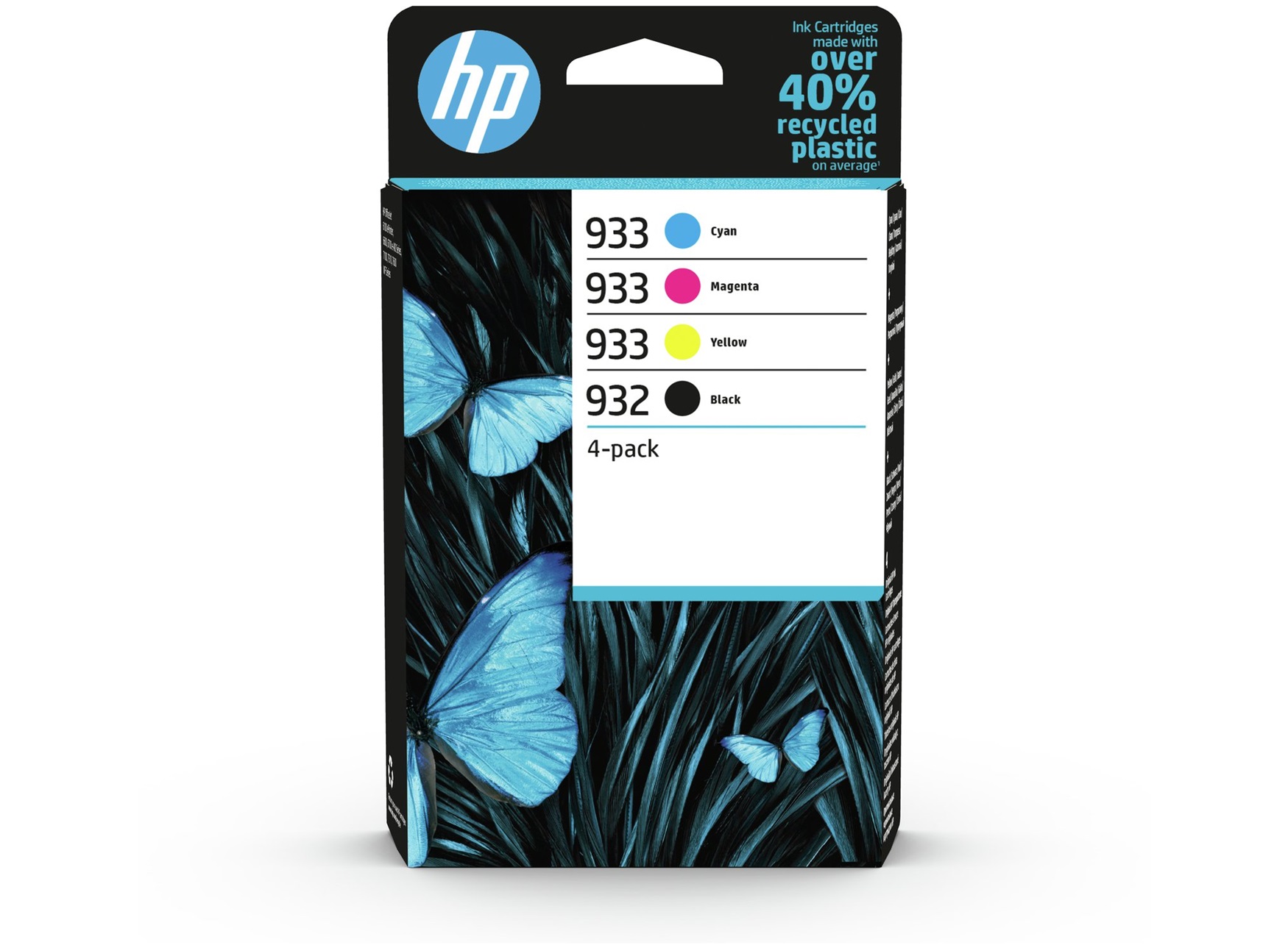 HP Multipack 932 / 933 (6ZC71AE) noir, cyan, magenta, jaune