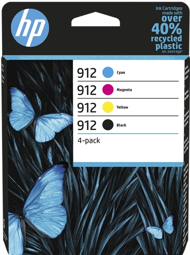 HP MultiPack 912 (6ZC74AE) 4 cartouches