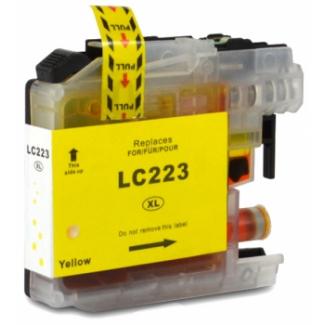 Cartouche compatible BROTHER LC223Y jaune
