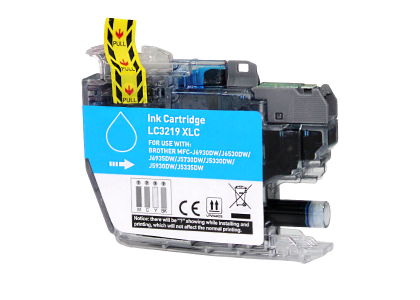 Cartouche compatible BROTHER LC-3219C XL cyan