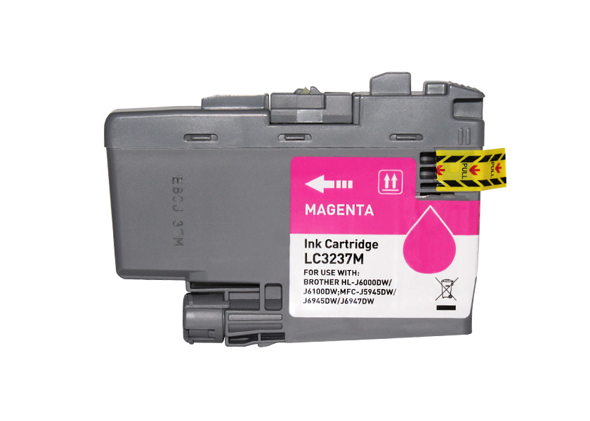 Cartouche compatible avec BROTHER LC-3237M magenta