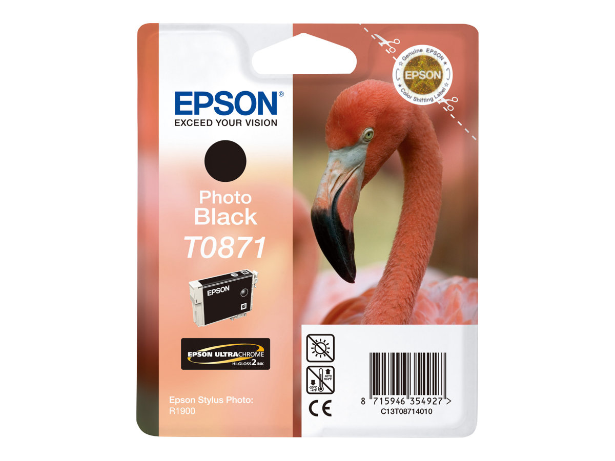 Epson cartouche encre T0871 noir photo