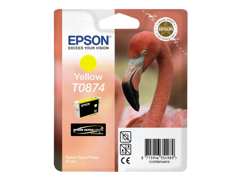 Epson cartouche encre T0874 jaune