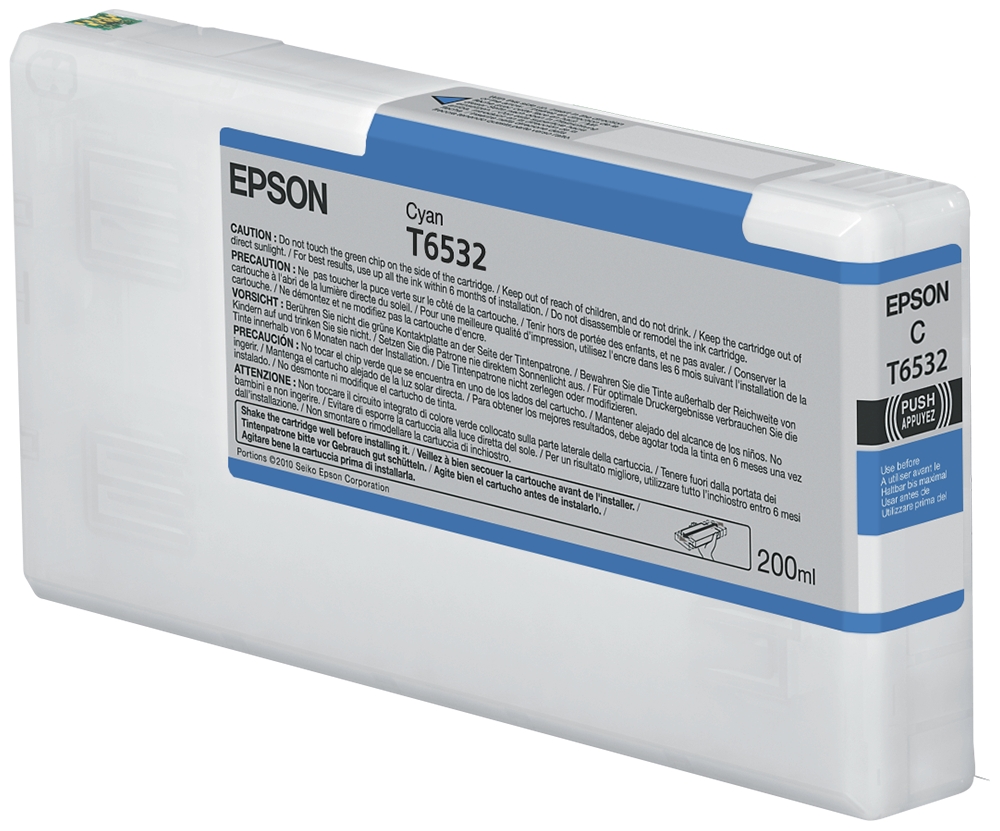 Epson cartouche encre T6532 (C13T653200) cyan