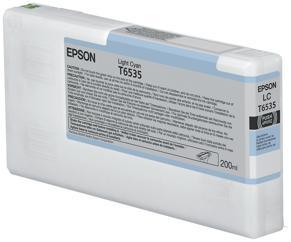 Epson cartouche encre T6535 (C13T653500) cyan clair