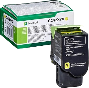 Lexmark C242XY0 toner jaune