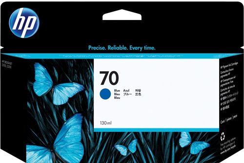 HP Cartouche encre 70 (C9458A) Bleu
