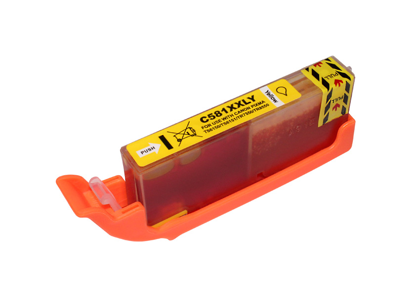 Cartouche compatible CANON CLI-581Y XXL jaune