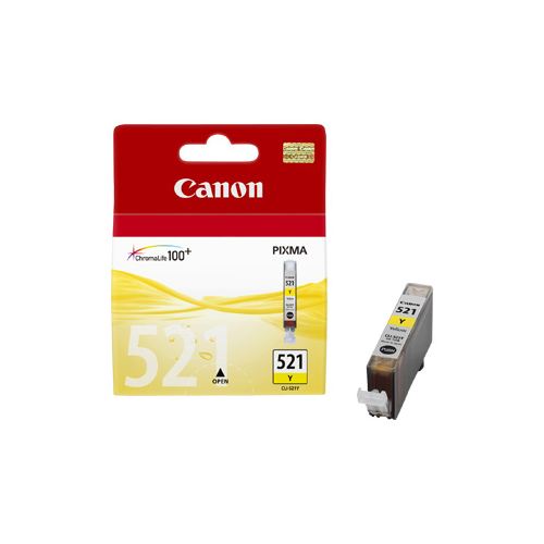 Canon cartouche encre CLI-521Y jaune