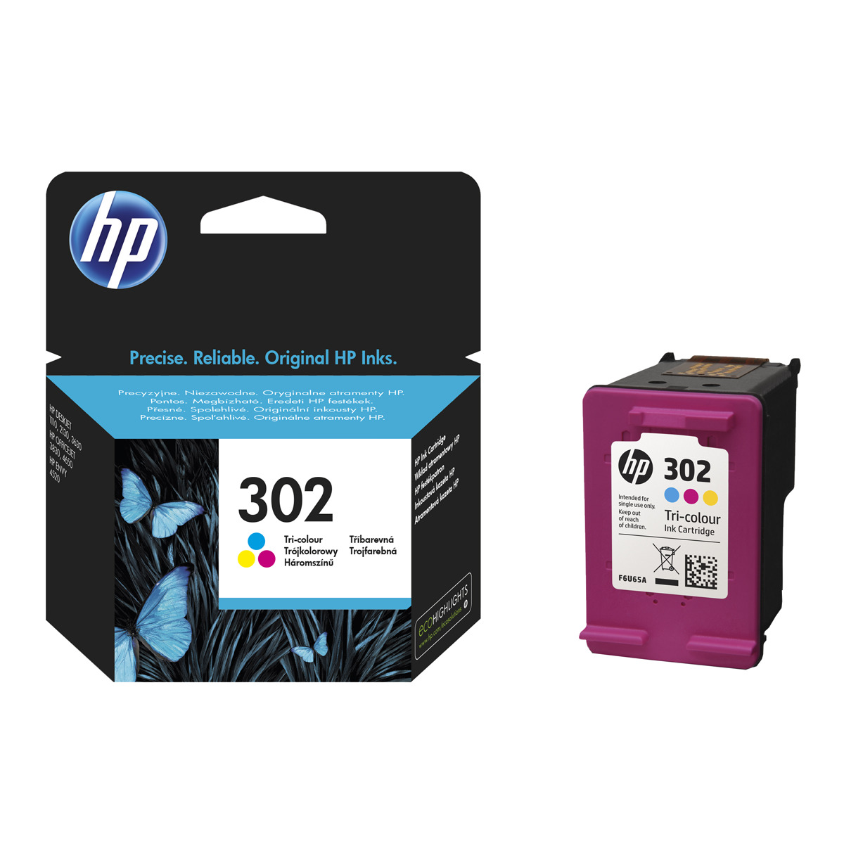 TOPENCRE MaxiPack 4 cartouches compatible avec HP 302 XL (2 noirs