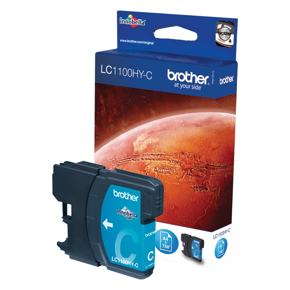 Brother cartouche encre LC-1100HY cyan