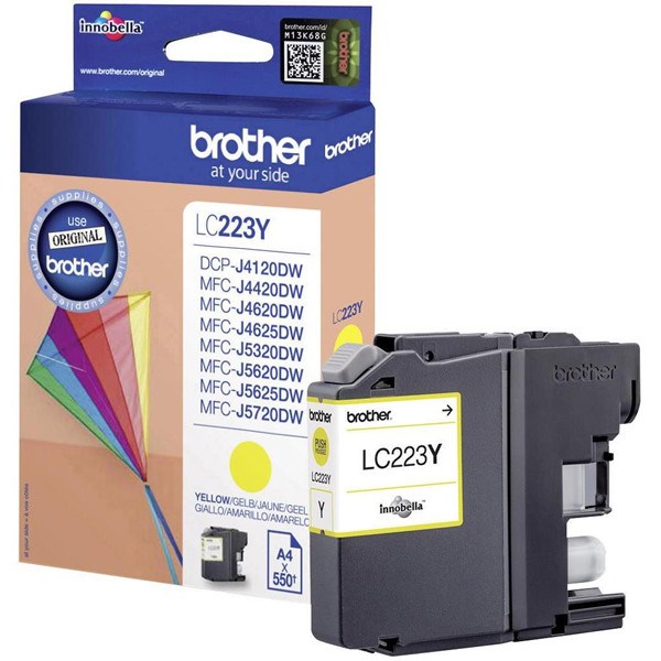 Brother cartouche encre LC-223Y jaune