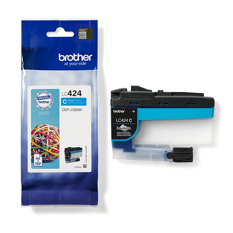 Brother cartouche encre LC-424C (LC424C) cyan