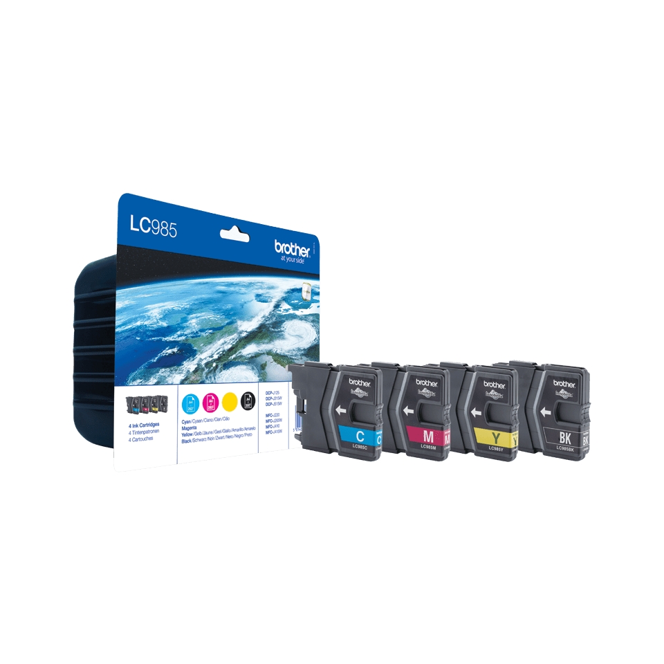 Brother Pack 4 cartouches LC985 couleur