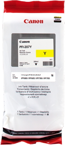 Canon Cartouche encre PFI-207y (8792B001) jaune