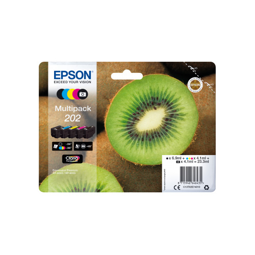 Epson Multipack 202, 5 cartouches