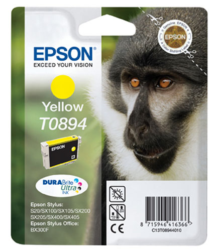 Epson cartouche encre T0894 jaune