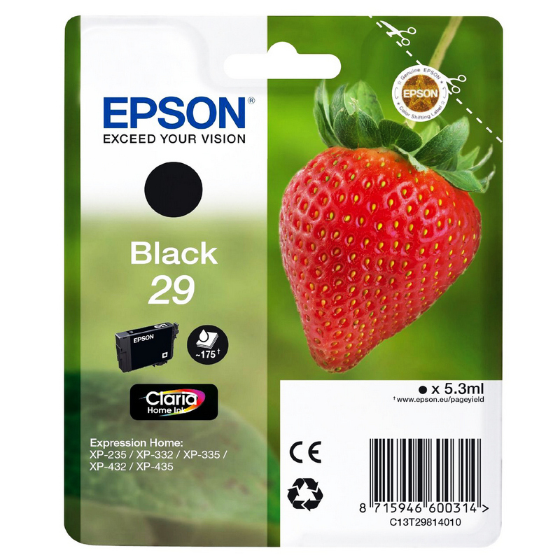 Epson cartouche encre T29 noir