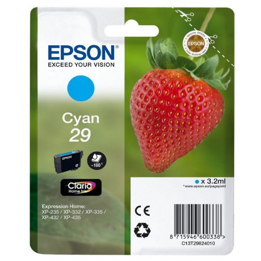 Epson cartouche encre T29 cyan