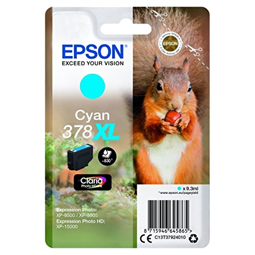 Epson cartouche encre 378XL cyan