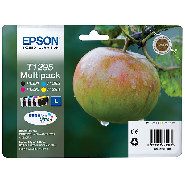 Epson Multipack 4-couleurs T1295 DURABrite Ultra Ink