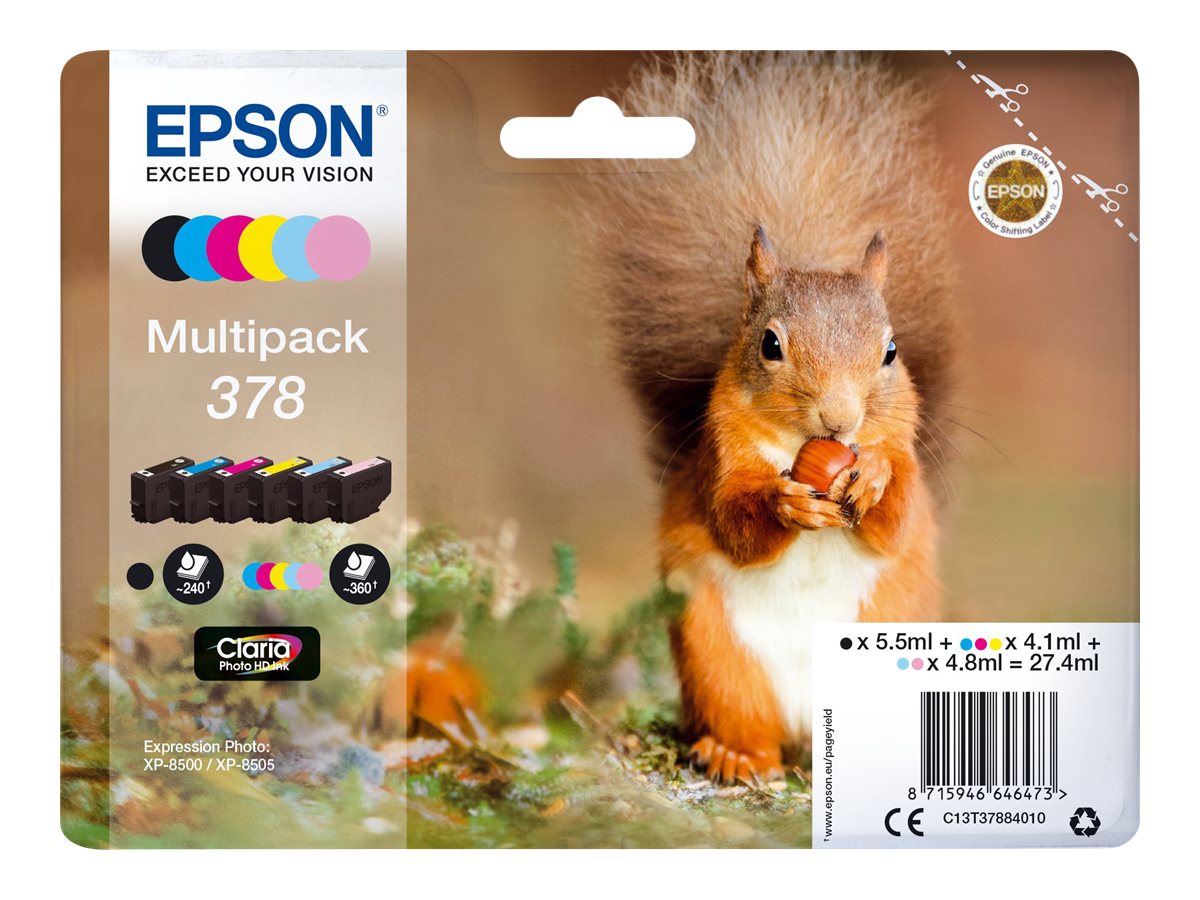 Epson Multipack 378, 6 cartouches