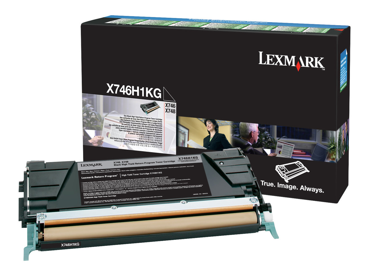 Lexmark toner X746H1KG (X746) noir