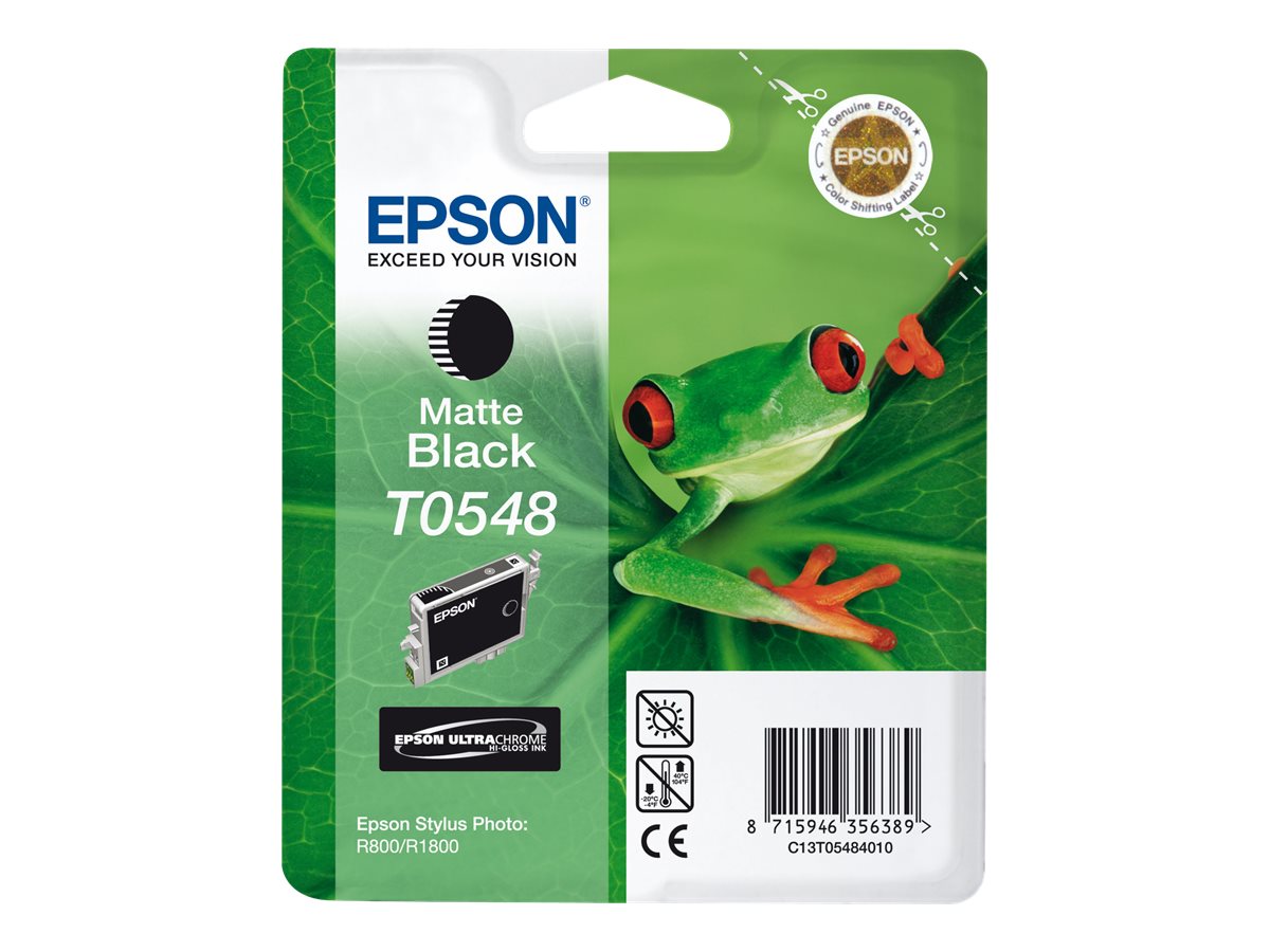 Epson cartouche encre T0548 noir mat