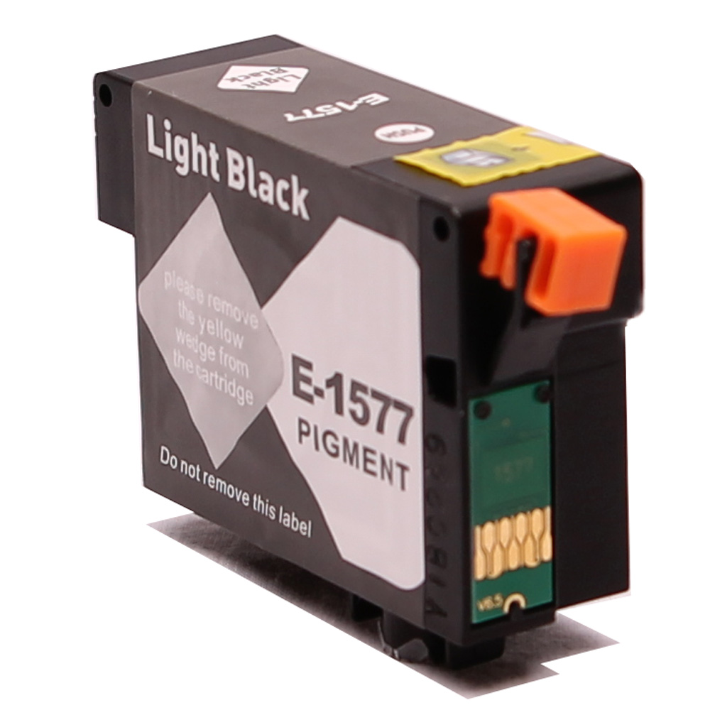 Cartouche compatible Epson T1577 Black Light - Remplace C13T15774010