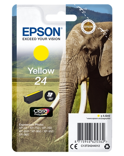 Epson cartouche encre 24 jaune